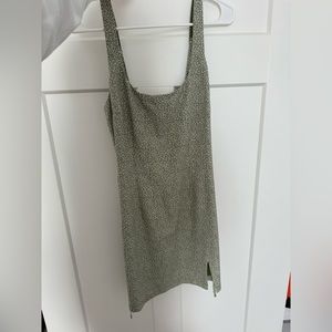 Abercrombie & Fitch green mini dress